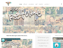 Tablet Screenshot of blog.therefugeonline.org